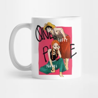 Nami Luffy One Piece Fashion Mug